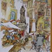 Rom,Campo dei Fiori